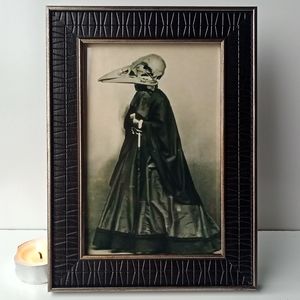 Vintage Animal Head Anatomy Girl Oddity Oddities